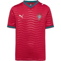 Puma T-Shirt fonctionnel 'Portugal 2026' jade / rouge feu / noir / blanc