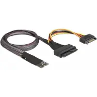 DeLOCK M.2 Key M vers U.2 SFF-8639 NVMe adaptateur avec câble de 50 c