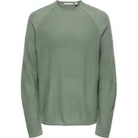 Only & Sons Pull-over jade / blanc