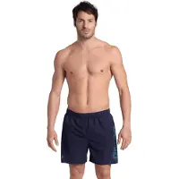 Arena Boardshorts 'FUNDAMENTALS LOGO BOXER' bleu marine / turquoise