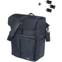 Basil Sacoche "Move MIK Studs" Vo noir