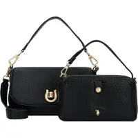 U.S. POLO ASSN. Sac bandoulière noir