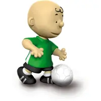 Schleich Peanuts Footballeur Charlie Brown, Figurine de bande dessinée, figurine de bande dessinée, figurine de jeu, 5.2 cm, 22078