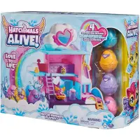 Spin Master Hatchimals Alive Animal Nursery 4 figurines en train d'éclore 6067631