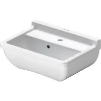 Duravit Lave-mains STARCK 3 m ÜL HLB 450x320mm 1 trou de robinet blanc (320 mm, 450 mm)