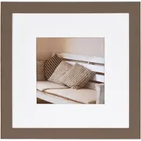 Henzo Bois flotté 50x50 Cadre m brun -