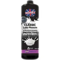 RONNEY Shampoing protecteur Classic Latte Pleasure, 1 000 ml