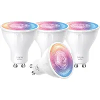 TP-LINK Tapo L630 - Lumière Blanche et Colorée - GU10 - Lot de 4