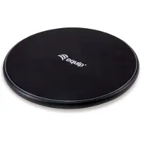 Equip 245501 Kabelloses Ladegerät 10W, für Qi-fähige Geräte,schwarz