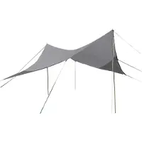 Bo Camp - Tarp - Travel tartan - 4 angles - 5x5 mètres