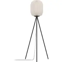 Eglo BELGRAVE Lampadaire Lampadaire - H141,5 x Ø30 cm - noir - 1X60W excl - IP20