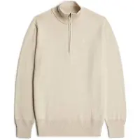 G-Star Premium Core Half Zip Sweater Beige 2XL Homme