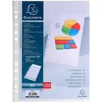 Exacompta Housses et pochettes (A4, 100x)