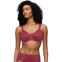 Triumph Soutien-gorge minimiseur ' Essential' rouge foncé