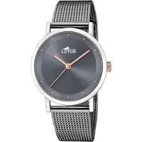 Lotus Montre Femme Classic Elegant en acier inoxydable grise UL18878/3