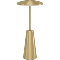 Eglo Lampe de table LED rechargeable 900923 laiton, 2,8 W, 270 lm CCT, IP54