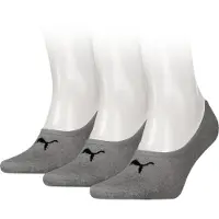 Puma Chaussure basse gris chiné / noir