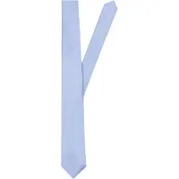 Seidensticker Krawatte Cravate bleu clair, Unicolore