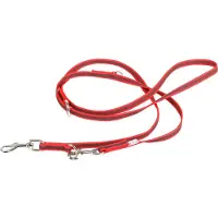 Julius-K9 Rubberized Training 14 Mm Dog Leash Rouge 220 cm