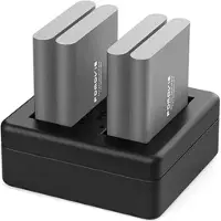 PDMovie LI-42B Chargeur de batterie à 4 positions + câble USB