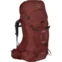 Osprey - Sac à dos de trekking - Aether 65 Acorn Red - Taille S/M - Rouge