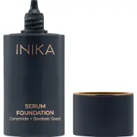 Inika Organic Organic Serum Foundation Base Sérum pour une belle peau teinte Brilliant 25 ml