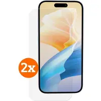 BlueBuilt Apple iPhone 16 Pro Protège-écran Verre Lot de 2