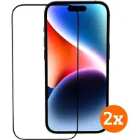 BlueBuilt Apple iPhone 15 Protège-écran Verre Lot de 2