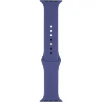 BlueBuilt Silicone Bracelet Bleu pour Apple Watch 44/45/46 mm