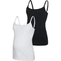 Mamalicious Haut 'MLKerrie' noir / blanc