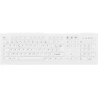 Contour Design CHERRY AK-C8100F-FU1-W/FR Tastatur RF Wireless AZERTY Französisch Weiß (AK-C8100F-FU1-W/FR)