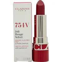 Clarins Joli Rouge Velvet Rouge à lèvres 754V Deep Red 3,5 grammes