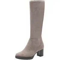 Jana Bottes à glissière beige de la marque , modèle "Damenschuhe", pour un usage décontracté