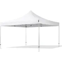 TOOLPORT 4x4 m Tonnelle pliante Alu, PES 800, blanc
