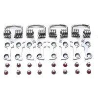 HT Components T1-sx Pedals Rebuild Kit Argenté