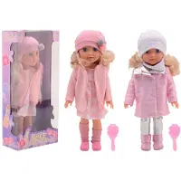Johntoy Poupée Fashion Alice 35 cm - Poupée bébé en coffret cadeau, assortiment