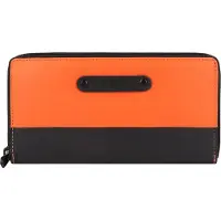 Green Burry Porte-monnaies 'Upcycled Tarpaulin ' orange / noir