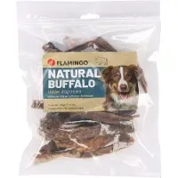 Flamingo Lot économique : 2x200g Nature Snack mamelle de buffle pour chiens