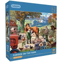 Gibsons Puzzle « Le forgeron à la ferme » 500 pièces