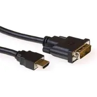 ACT Ak3742 Hdmi To Dvi Cable 5.00 M Argenté
