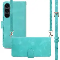 IMoshion Etui de télephone portefeuille avec cordon Samsung Galaxy S25 FE - Turquoise