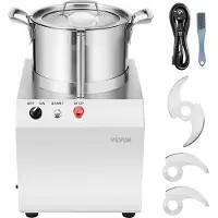 Vevor Robot Culinaire et Hachoir à Légumes 6 L