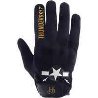 Helstons Thunderbolt Perforated Leather Gloves Noir 11 Homme
