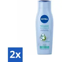 Nivea - Shampooing - Soin volumateur - Fortifiant - Soin sain - 250 ml - Pack avantage - 2 pièces