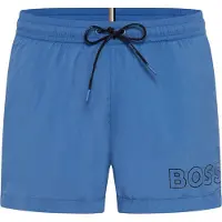 BOSS Shorts de bain 'Mooneye' saphir / noir