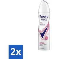 Rexona - Déodorant spray - Advanced Protection Bright Bouquet - Fraîcheur longue durée - 150 ml - Pack avantage - 2 pièces