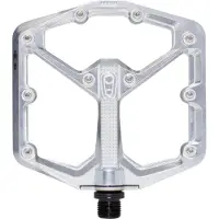 Crankbrothers Pédales à Plateforme - Stamp 7 Large - argenté
