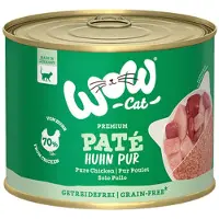 WOW! WOW Cat Wet Adult - Poulet Pur - 200 g