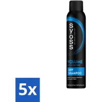 Syoss - Volume Dry Shampoo - Shampooing - Pour plus de volume - 200 ml - Pack avantage - 5 pièces