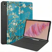 IMoshion Étui de télephone portefeuille Design Lenovo Tab Plus - Green Plant